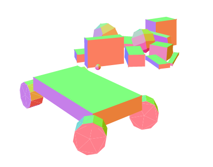 JigLibJS2 Javascript 3D Physics Engine screenshot